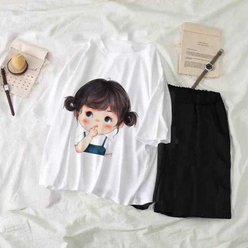Áo phông rộng-áo thun tay lỡ unisex