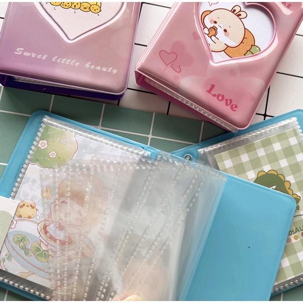 Album Ảnh 3 Inch 40 Ngăn Đựng Thẻ Phong Cách Hàn Quốc