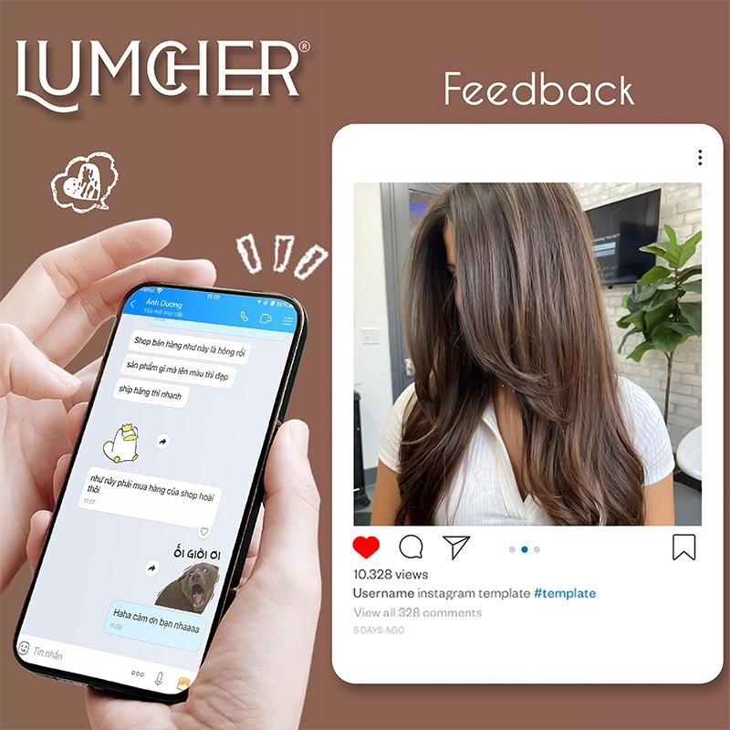 Thuốc nhuộm tóc Vàng Lanh giá rẻ chính hãng Lumcher LC35
