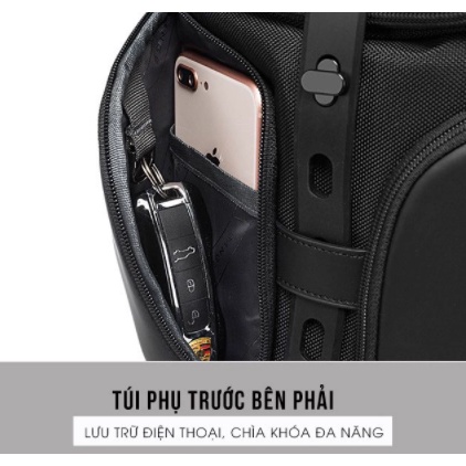 Túi Đeo Chéo Nam Phong Cách Hàn Chất Liệu Chống Thấm Nhiều Ngăn Cao Cấp Bange - BG257 | BigBuy360 - bigbuy360.vn