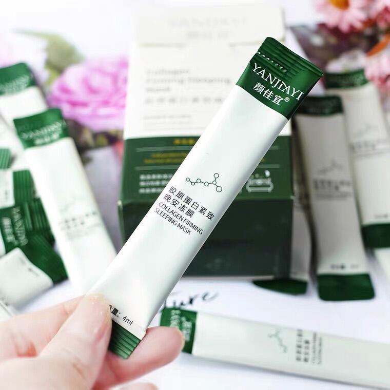 Mặt Nạ Ngủ Collagen YANJIAYI Làm Săn Chắc Da, Mặt Nạ Dưỡng Ẩm Dạng Gel Hydrat Hóa Tiện Dụng [ 01 GÓI MẶT NẠ THẠCH ]