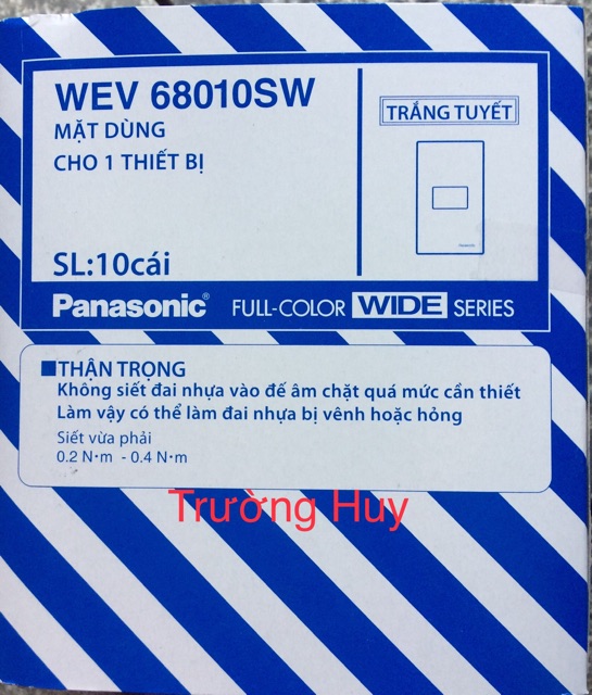 mặt 1,2,3 lỗ Panasonic - dòng WIDE