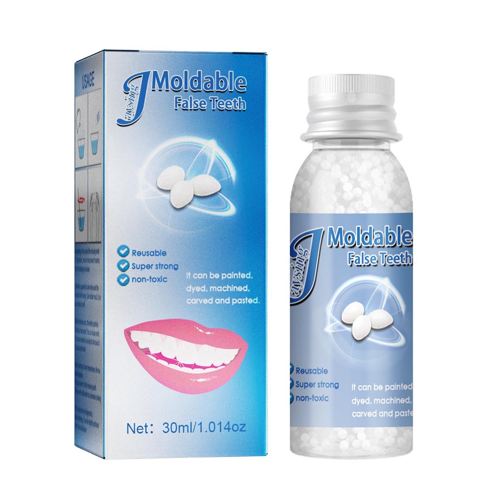 Keo Dán Răng Tạm Thời 30ml , Keo Dán Răng Giả Bằng Nhựa Chuyên Dụng , Keo đặc dùng tạo răng giả bằng nhựa tiện dụng