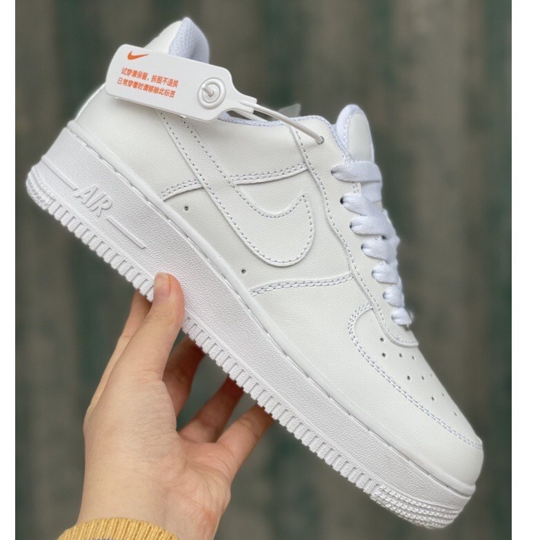 Giày_Nike AF1 Trắng, Giày_Nike Air Force 1 Full Trắng Cao Cấp Full Size Nam Nữ ( Full BILL BOX )