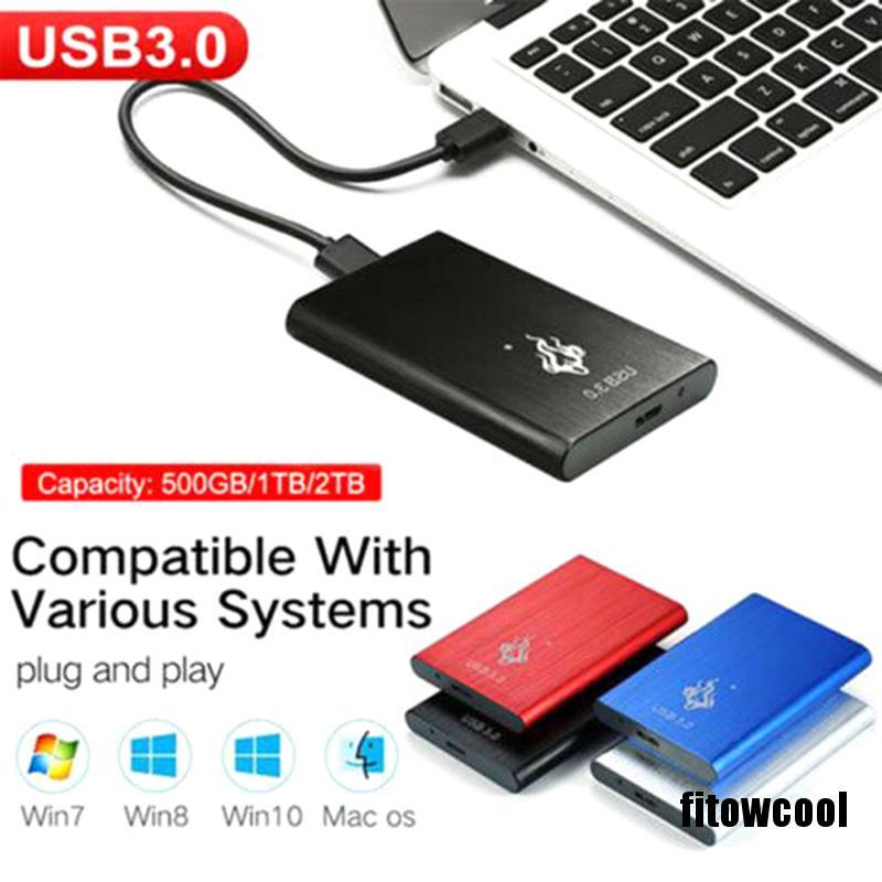 Ổ Cứng Ngoài Usb 3.0 2tb 1tb Hdd 2.5 ''