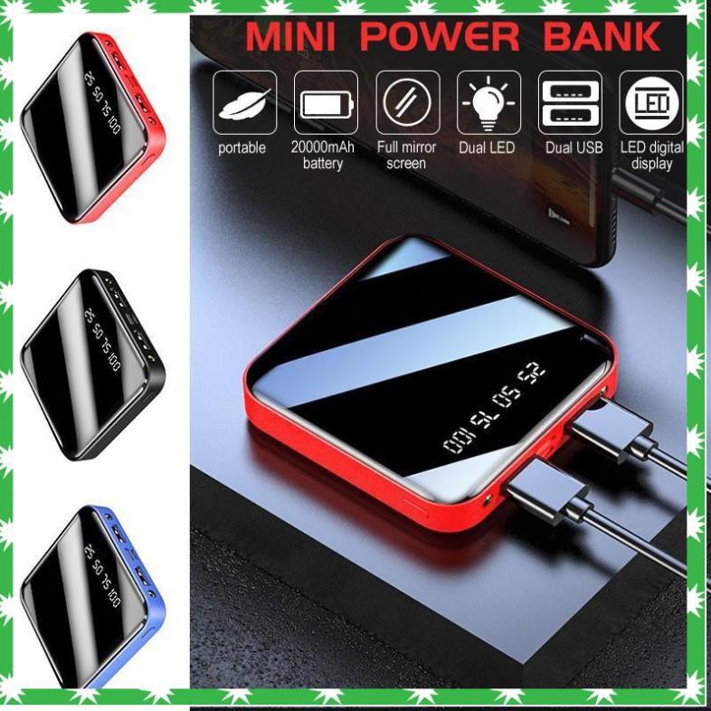 Pin dự phòng sạc dự phòng mini nhỏ gọn sạc nhanh phù hợp tất cả dòng máy
