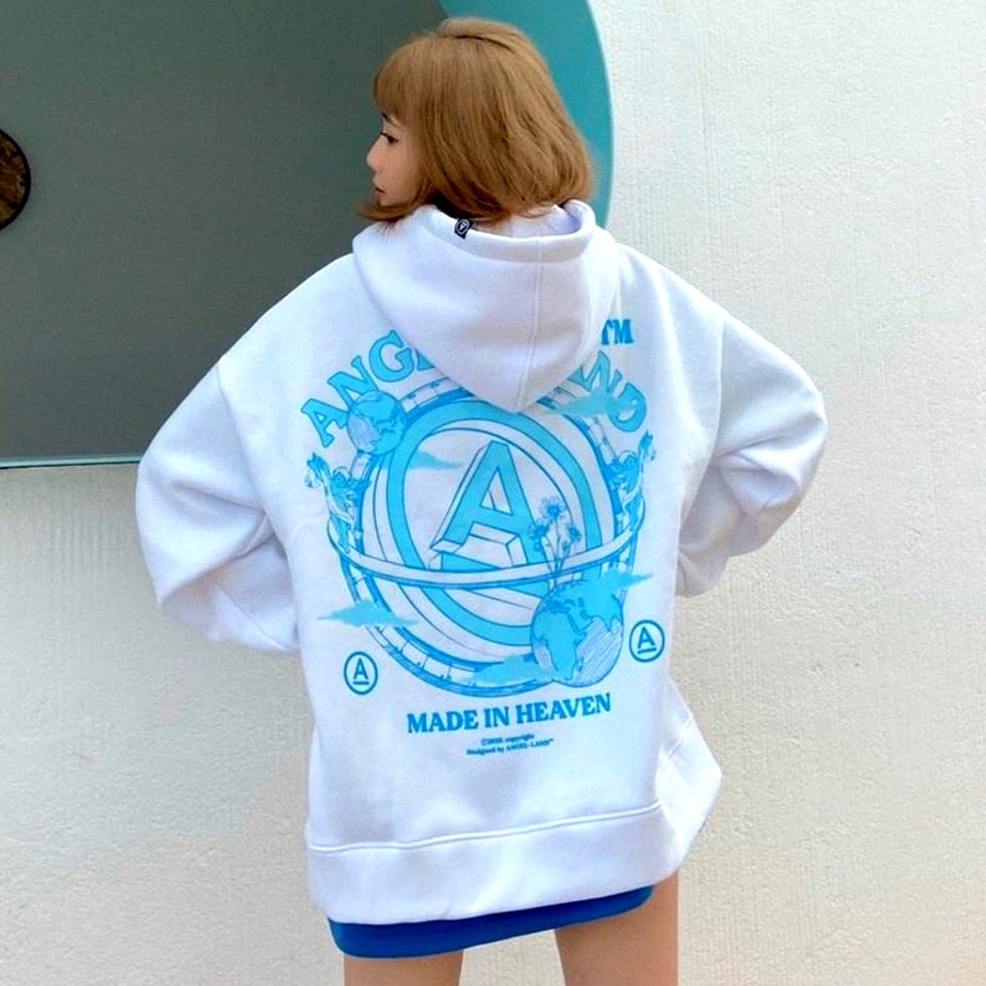[Giá Sale] ÁO HOODIE - ÁO KHOÁC NỈ NGOẠI Angel Land (HD1990 - Kèm Ảnh Thật - Chữ A Hoa Cúc) | BigBuy360 - bigbuy360.vn