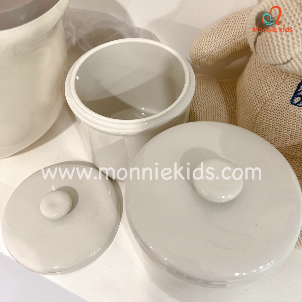 Nồi Nấu Cháo Chậm Bear Kèm Xửng Hấp 1.6L