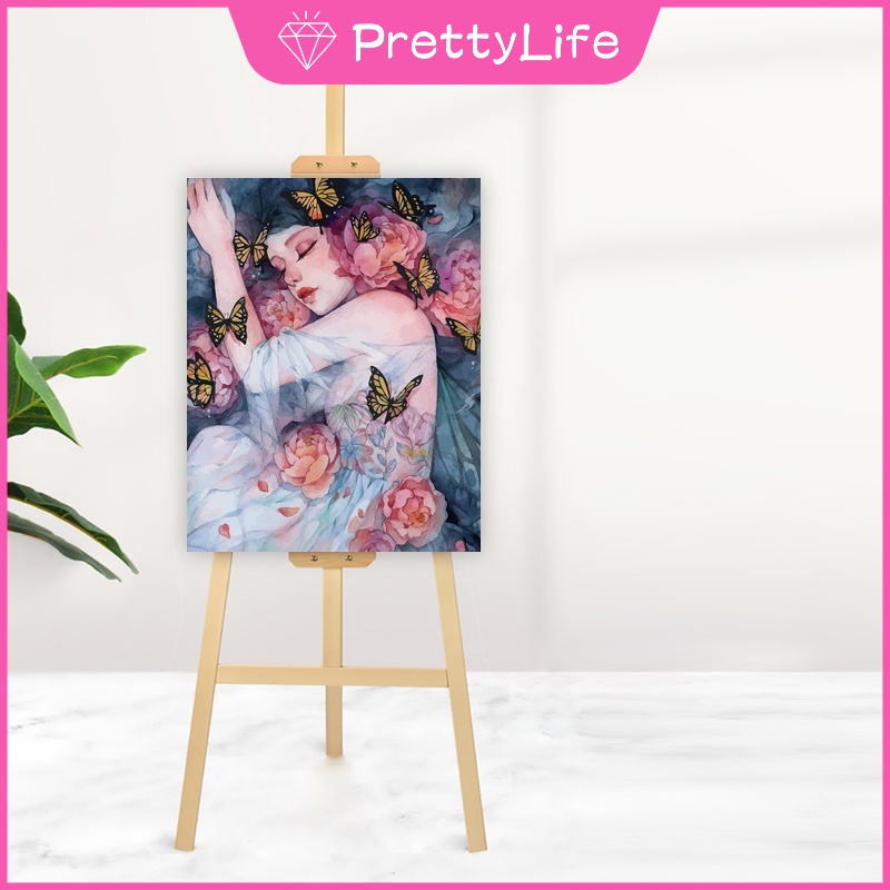 Bộ Tranh Sơn Dầu 40x50cm Tự Làm Hình Phong Cảnh Trang Trí Nhà Cửa