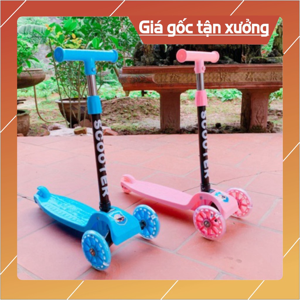 XE Scooter - Xe trượt Scooter 3 bánh có bánh xe phát sáng cho bé yêu