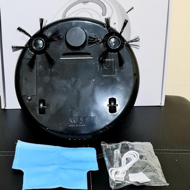 Robot Hút Bụi Tự Động 26cm Màu Đen