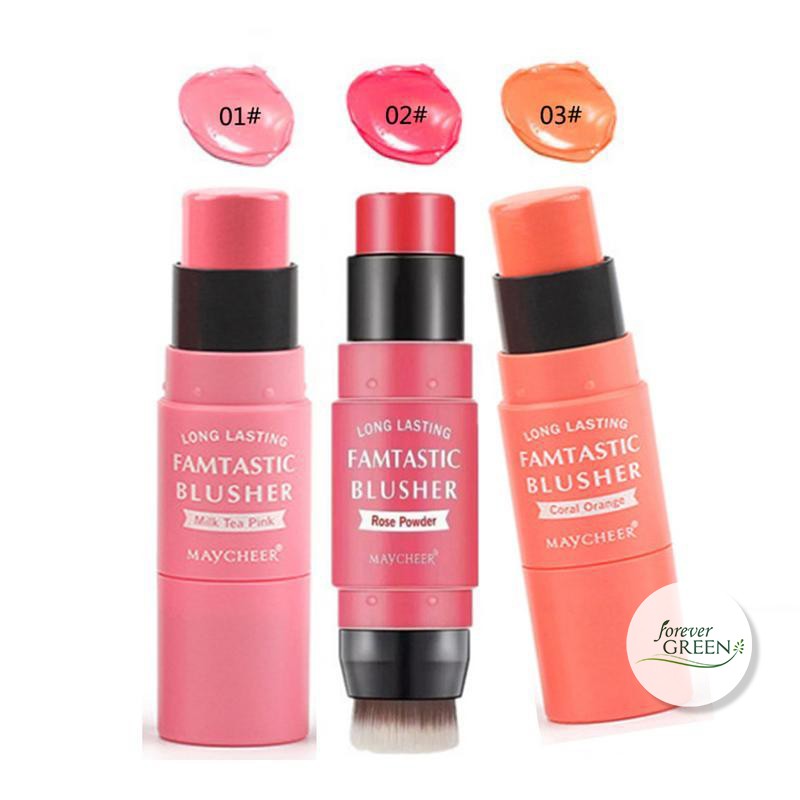 Phấn Má Hồng Dạng Thỏi kèm Cọ Siêu Mịn FG024 | BigBuy360 - bigbuy360.vn