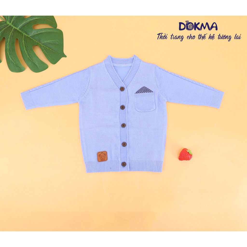 DA440 Áo len cài giữa dài tay Dokma (3-9m)