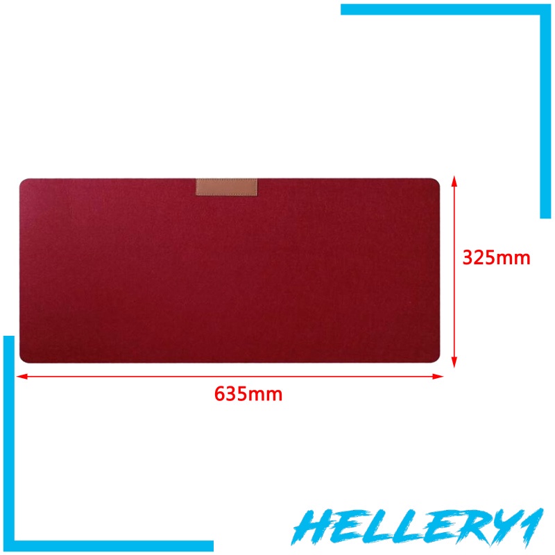 Tấm Lót Chuột Và Bàn Phím Mềm Màu Đen Dành Cho Văn Phòng / Nhà Cửa [Hellery1] [Hellery1]