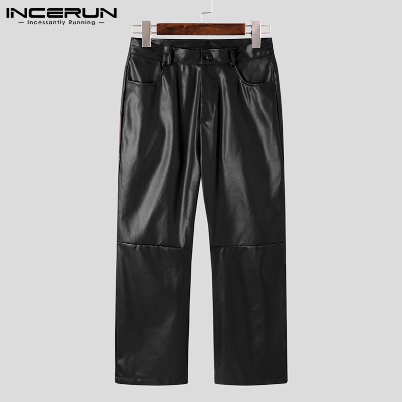 INCERUN Nam giới Thiết kế thời trang Giải trí Quần liền màu
