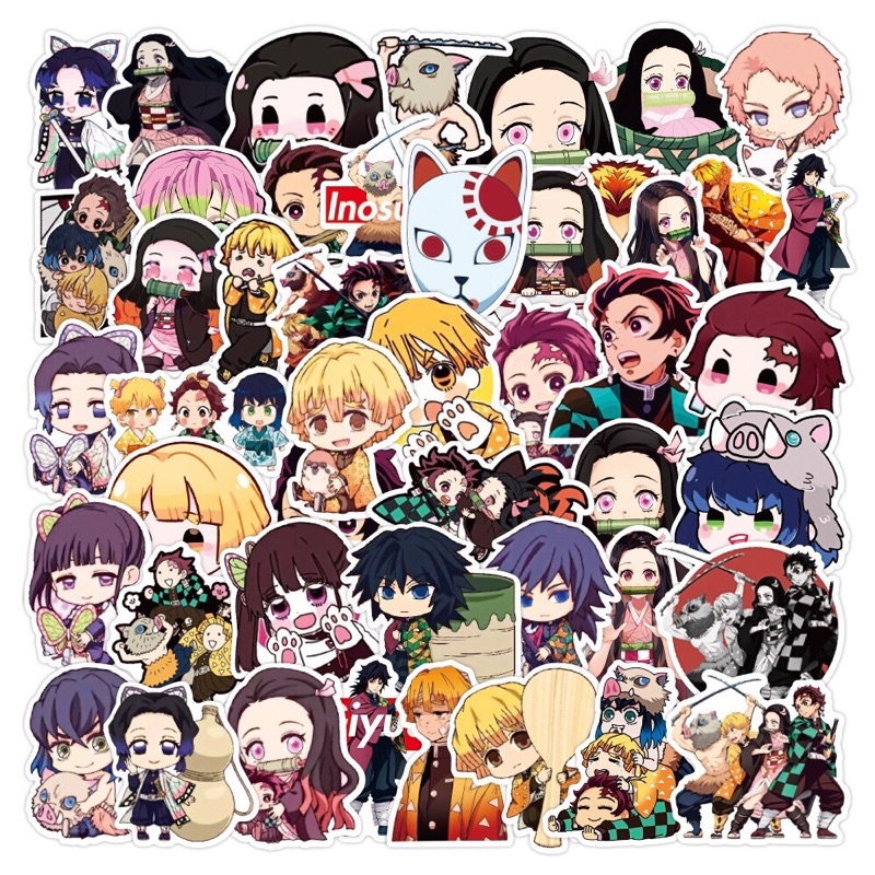 | Một Miếng Dán Sticker Các Nhân Vật Trong Anime One Piece độc đáo sống động.