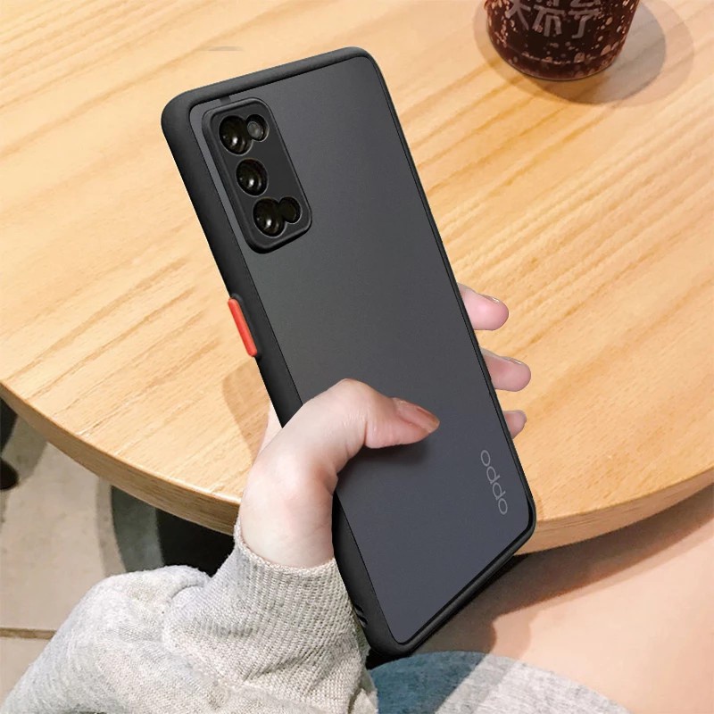 Ốp Điện Thoại Silicone Trong Suốt Dạng Giáp Chống Sốc Cho OPPO A96 A76 A55 A36 Reno 7 7z 6 6z Pro 4G 5G