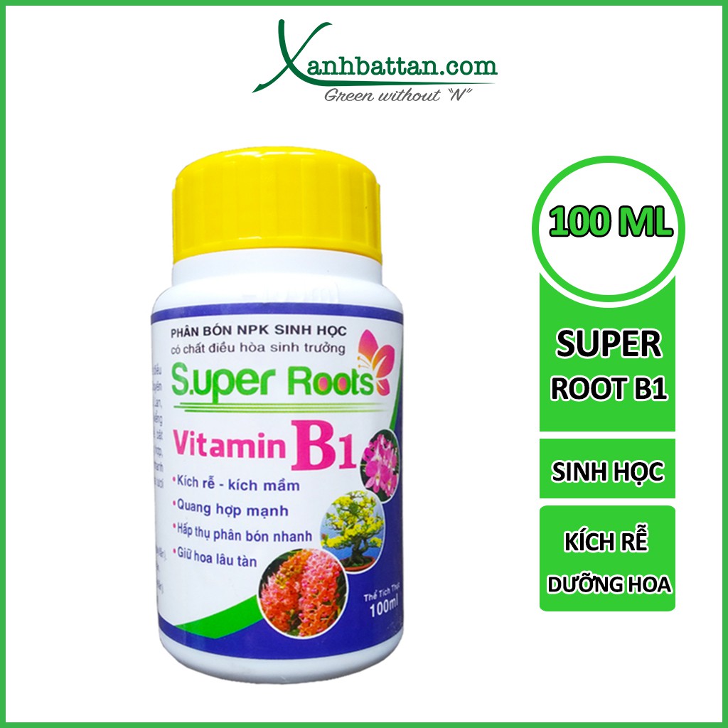 Super Root B1 Kích rễ - kích mầm - giữ hoa lâu tàn 100 ml