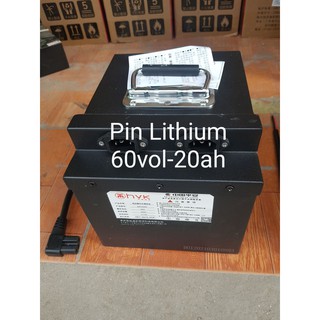 Khối pin 60v20ah kèm sẵn sạc đồng bộ - pin xe điện- pin litium