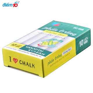 Combo 10  Hộp Phấn không bụi Thiên Long DC-008