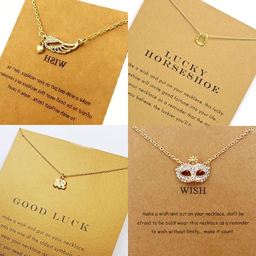 Dây chuyền hợp kim đính trang trí nhiều kiểu dáng