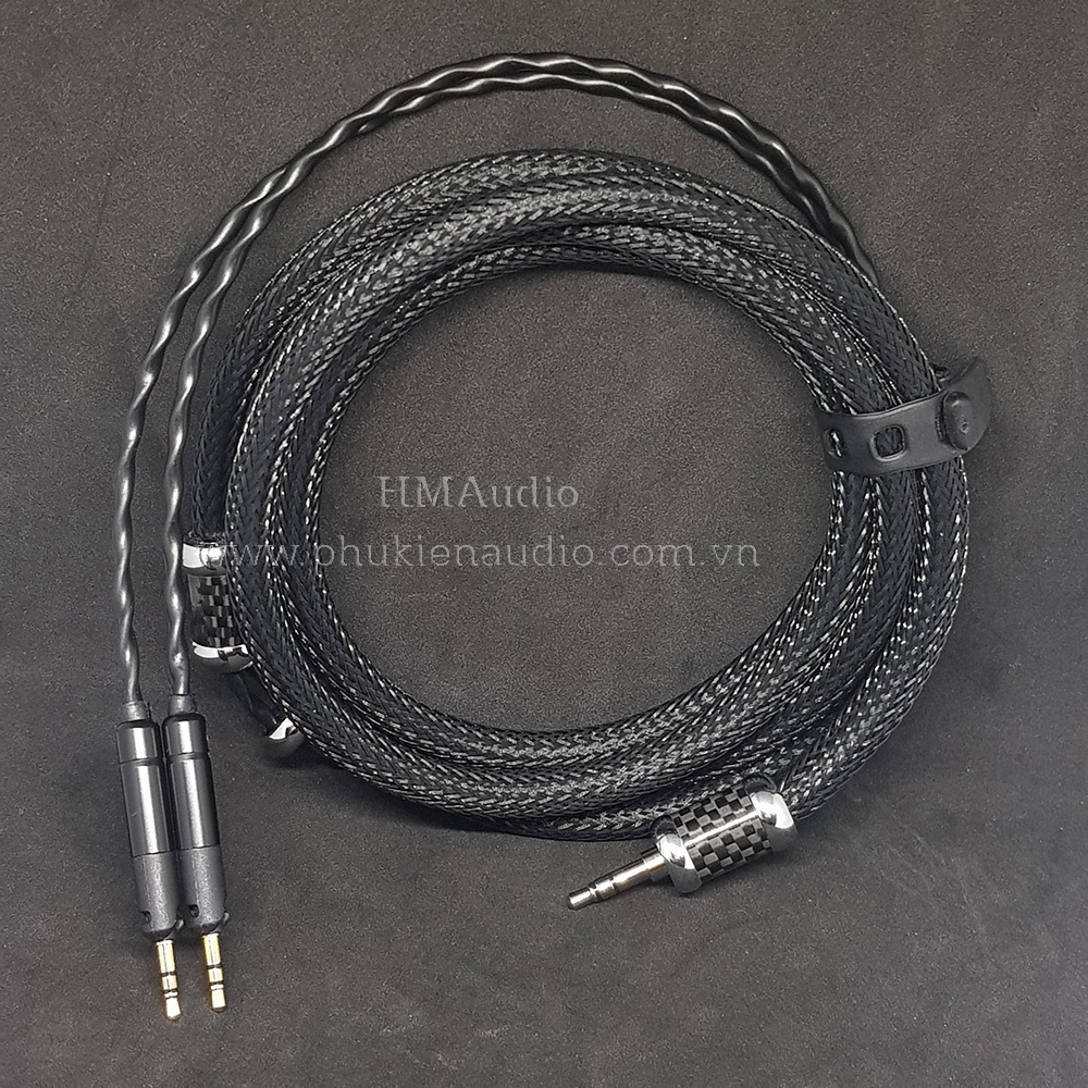 Dây tai nghe đồng OFC bọc chống nhiễu CANARE - Connector Audio Technica ATH-R70x