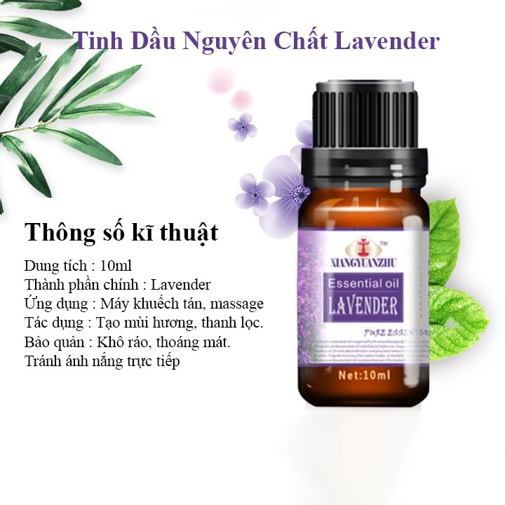 Tinh dầu nguyên chất Lavender và Lemon (natural essential oil)