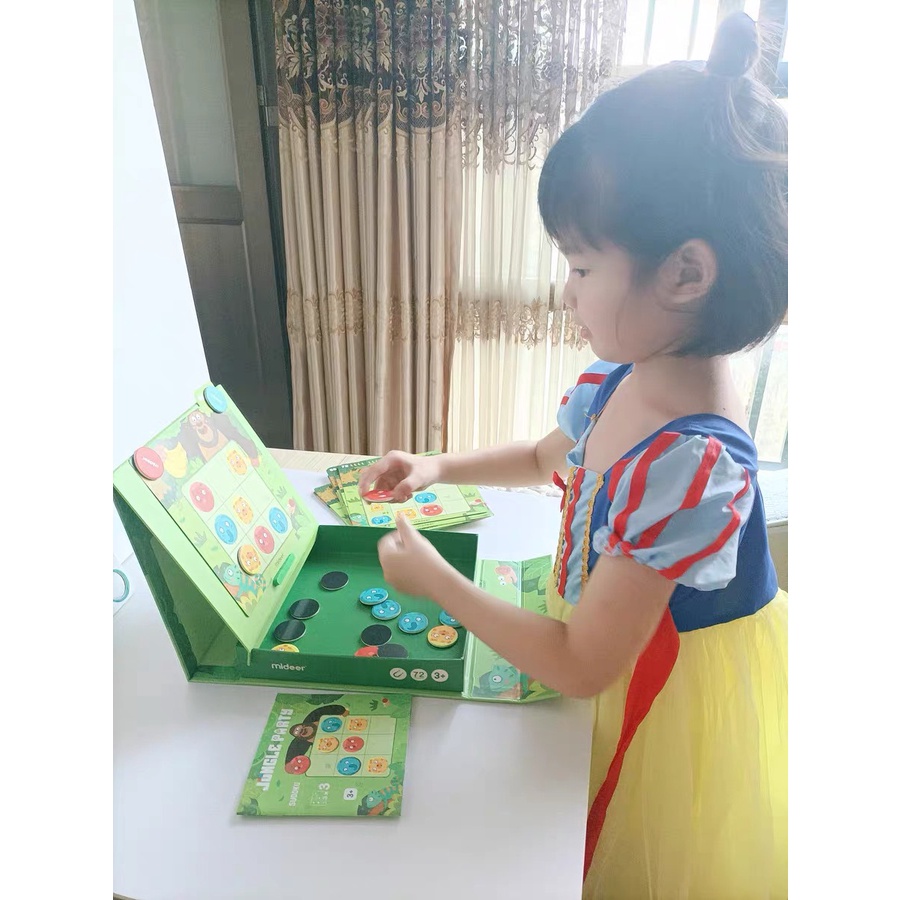 Trò chơi Sodoku thông minh, trí tuệ cho vé 3-6 tuổi - HÃNG MIDEER - ĐỒ CHƠI PHÁT TRIỂN TRÍ TUỆ