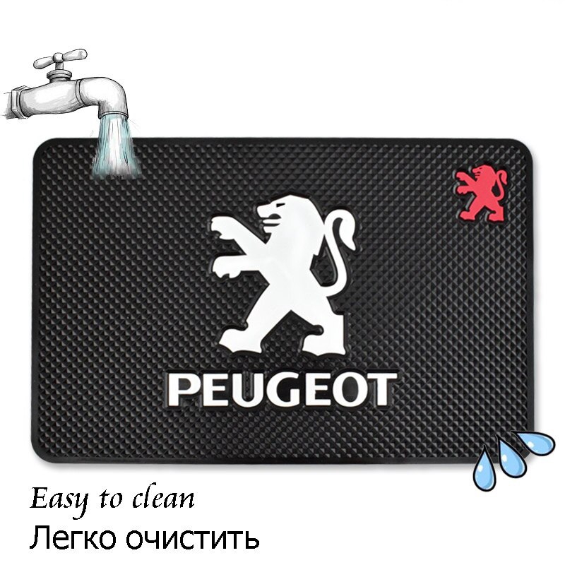 Thảm Đựng Tiền Xu / Chìa Khóa / Điện Thoại Chống Trượt Cho Peugeot 206, 308, 408, 508 | BigBuy360 - bigbuy360.vn
