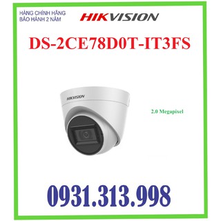 Camera IP Dome Hikvision DS-2CE78D0T-IT3FS - 2MP