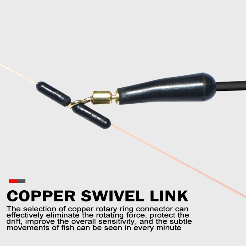 Set 10 Phao Câu Cá Bằng Cao Su