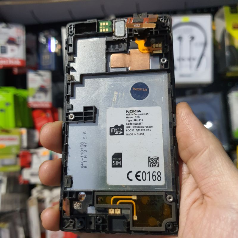 Nguyên bộ màn hình Nokia 520 RM-914 zin máy