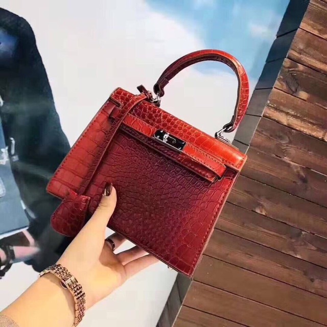 Túi HM da rắn size bé