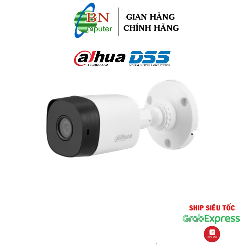 Camera dahua HAC - B1A21 2.0MP thân nhựa chính hãng DSS