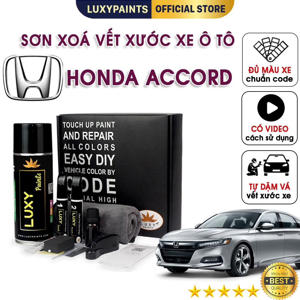 Sơn xóa vết xước xe ô tô Honda Accord LUXYPAINTS, màu chuẩn theo Code dễ sử dụng độ bền cao - LP01HOAC