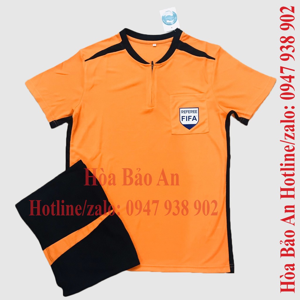 SALE KHỦNG [Giá sôc] Áo Trọng tài FiFa Dệt kim Cao cấp/ Bộ Quần Áo Trọng Tài Nam- Nữ Cao cấp mới 2021 phom 43-95kg