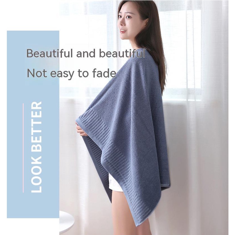 Khăn Tắm Cotton Mềm Mại Thấm Hút Tốt 70 * 140
