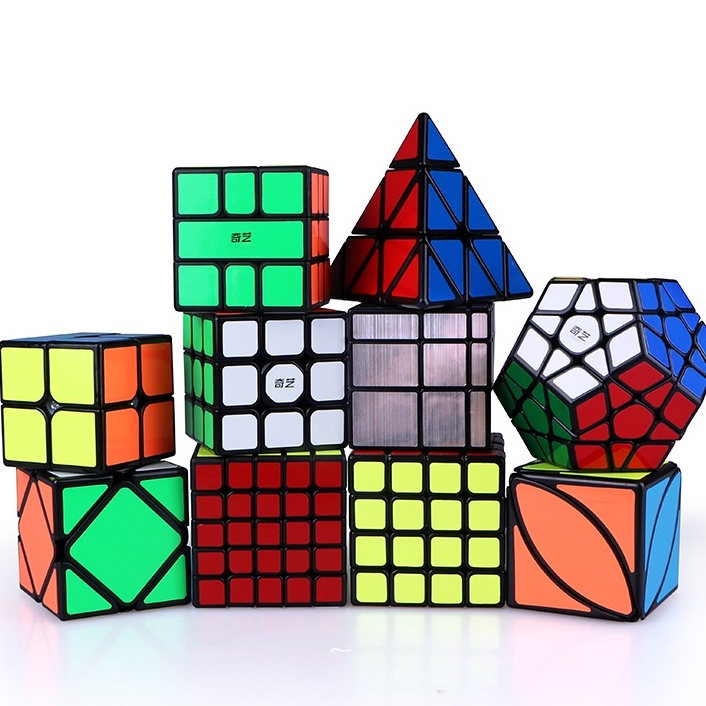 Rubik Viền Đen 2x2, 3x3, 4x4, 5x5, Megaminx, Pyraminx, Skewb, Mirror, Square-1, Pandora, Ivy, Tam Giác Rubic Biến Thể