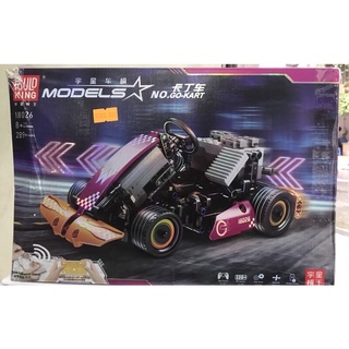 Lắp ráp rắp mô hình Technic - Mould King 18026 ( Xếp Hình Xe Đua Có Điều Khiển 289 Mảnh )
