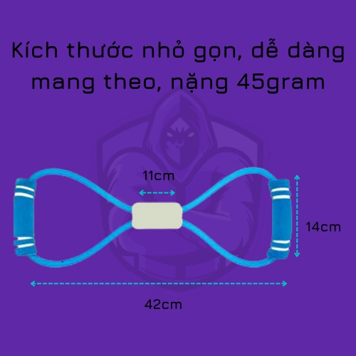 [SIÊU RẺ] Dây cao su tập Yoga - Pilates - Dây Kháng Lực Tập Toàn Thân
