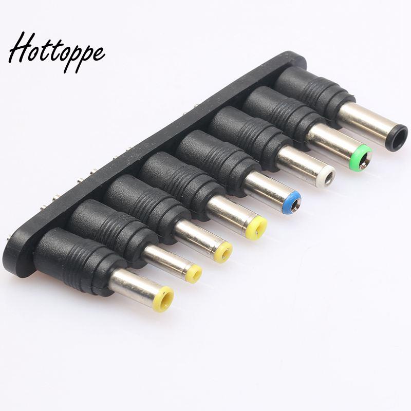 1 bộ 8 jack cắm 5pin DC cho laptop màu đen