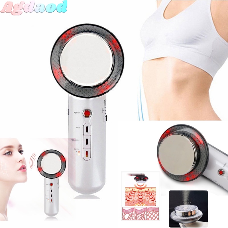 Máy Mát Xa Sóng Siêu Âm 3 Trong 1 Giúp Làm Thon Gọn Cơ Thể Tiện Dụng