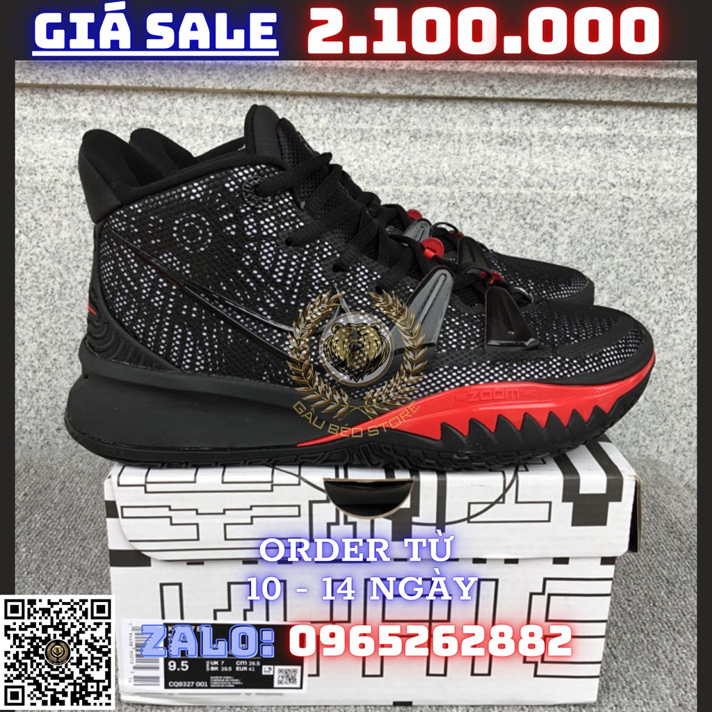 Giày Outlet Sneaker _Nike Kyrie 7 Pre Heat Ep MSP: CQ9327-001 PHONG CÁCH ORDER + FREESHIP ➡️ gaubeostore.shop