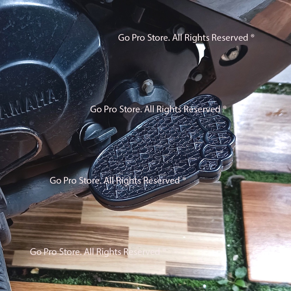 Bàn Đạp Thắng Kiểu BÀN CHÂN Gắng EXCITER Nhôm Đúc