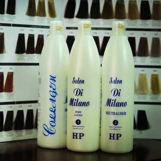 Thuốc uốn tóc milano collagen hp 1000ml.