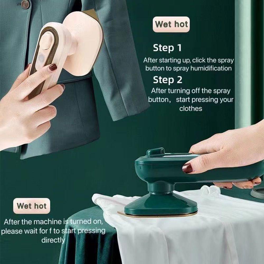 Bàn Ủi Hơi Nước Cầm Tay Tiện Dụng Cho Gia Đình|Bàn Ủi Mini Bằng Sắt Chất Lượng Cao