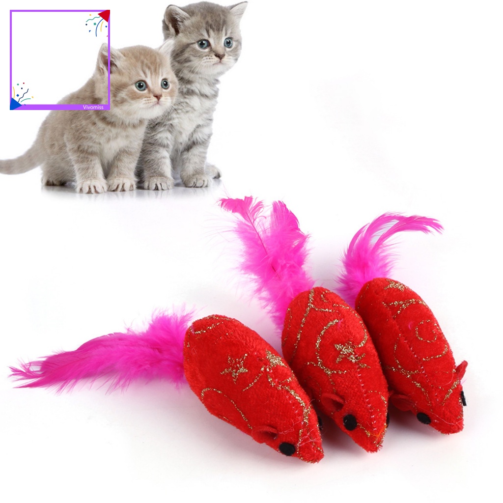 Đồ Chơi Nhồi Bông Giảm Căng Thẳng Kèm Catnip Mừng Năm Mới Cho Mèo Cưng