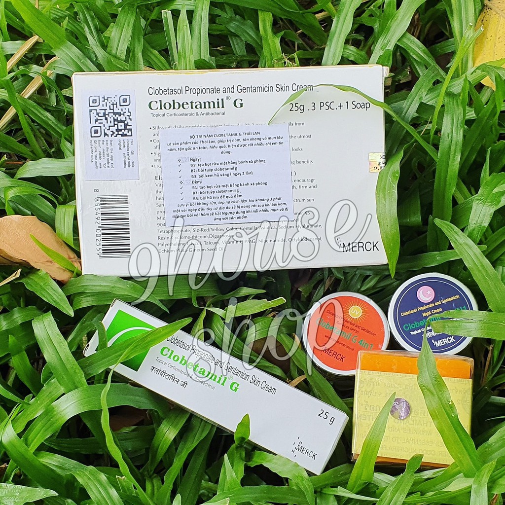 Set Dưỡng Da Nám Cao Cấp CLOBETAMILG 4 Món Thái Lan