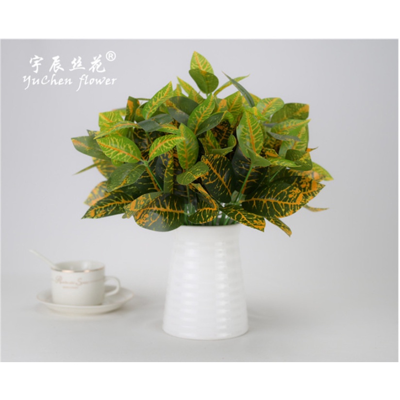 Cây xanh giả trang trí siêu xinh nhiều mẫu 7 nhánh và cao 33 cm, phù hợp decor trong và ngoài nội thất