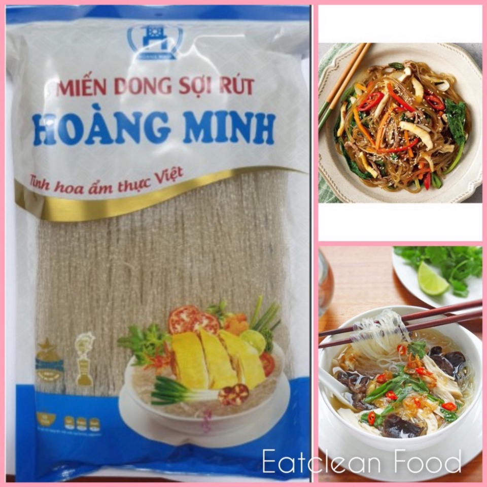 Gói 200g Miến dong sợi rút Hoàng Minh dai ngon không hóa chất - Healthy Eatclean